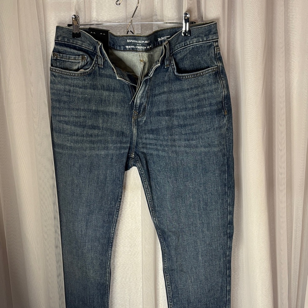 Banana Republic Men's Dark Blue Slim Jeans